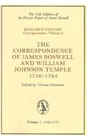 Correspondence of James Boswell and William Johnson Temple, 1756-1795