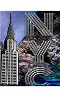 Iconic Chrysler Building New York City Sir Michael Huhn Artist Drawing Writing journal: Iconic Chrysler Building New York City Sir Michael Artist Drawing Journal