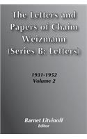 The Letters and Papers of Chaim Weizmann