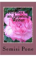 Rhymes of an Aspiring Writer