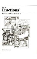 Key to Fractions, Books 1-4, Answers and Notes