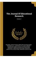 The Journal Of Educational Research; Volume 1