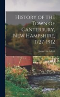 History of the Town of Canterbury, New Hampshire, 1727-1912