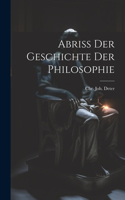 Abriss Der Geschichte Der Philosophie