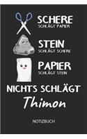 Nichts schlägt - Thimon - Notizbuch