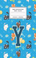 Primary Composition Notebook Grades K-2 Story Journal Y