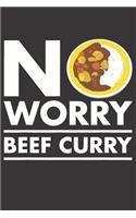 Notebook Recipe Book Chef Cook Bake Food Restaurant Gastronomy worry beef curry