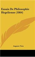 Essais de Philosophie Hegelienne (1864)