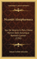 Nicandri Alexipharmaca