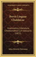 Brevis Linguae Chaldaicae: Grammatica, Litteratura, Chrestomathia Cum Glossario (1872)