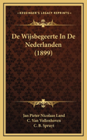 De Wijsbegeerte In De Nederlanden (1899)