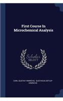 First Course In Microchemical Analysis