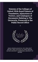 Statutes of the Colleges of Oxford