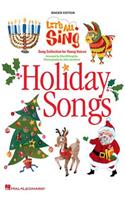 Let's All Sing Holiday Songs: Song Collection for Young Voices