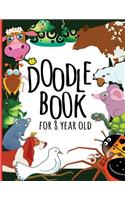 Doodle Book For 8 Year Old: Blank Doodle Draw Sketch Books