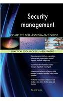 Security management Complete Self-Assessment Guide