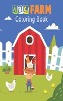 ABC Farm coloring Book