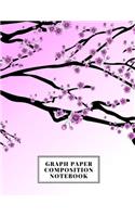 Graph Paper Composition Notebook: Grid Paper Notebook, Cute Pretty Graph Paper Composition Notebook For Girls, For Women, Quad Ruled, Math and Science Composition Notebook for Studen