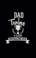 Dad of Twins: 6x9 TWINS - blank with numbers paper - notebook - notes