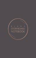 Blank Storyboard Noteobook: Dark Grey Plain Director's Notebook - Elegant Storyboard Journal - 6x9 inches, 100 pages