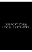 Support Your Local Bartender: Record the Most Important Details Everything From Name, Creator, Rating, Glassware, Garnish, ... Diary Cocktail Organizer). A classy black and gold 