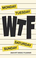 2020 WTF Weekly Planner