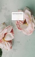 Graph Composition Notebook: Grid Paper Notebook: Large Size 8.5x11 Inches, 110 pages. Notebook Journal: Fallen White Roses Workbook for Preschoolers Students Teens Adults for S