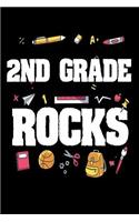 2nd Grade Rocks: Funny Second Grade Student Workbook Journal