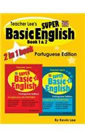 Teacher Lee's Super Basic English Book 1 & 2 - Portuguese Edition (British)