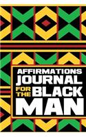 Affirmations Journal for the Black Man