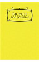 Bicycle Log Journal