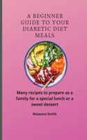 Beginner Guide to Your Diabetic diet Meals