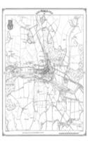 Peebles 1856 Heritage Cartography Victorian Town Map