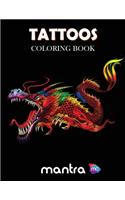 Tattoos Coloring Book: Coloring Book for Adults: Beautiful Designs for Stress Relief, Creativity, and Relaxation