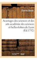 Discours Sur Les Avantages Des Sciences Et Des Arts