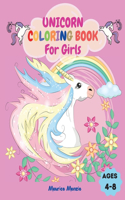 Unicorn Coloring Book For Girls