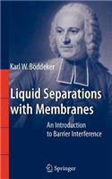 Liquid Separations with Membranes