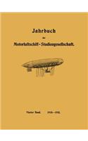 Jahrbuch Der Motorluftschiff-Studiengesellschaft