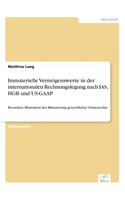 Immaterielle Vermögenswerte in der internationalen Rechnungslegung nach IAS, HGB und US-GAAP