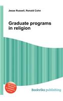 Graduate Programs in Religion