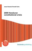 2009 Honduran Constitutional Crisis