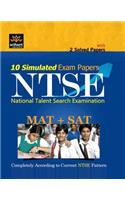 10 Simulated Exam Papers NTSE MAT + SAT
