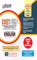 Frank Connect CUET UG English Book 2024 Complete Preparation Material - NTA CUET UG Entrance Exam Books 2024