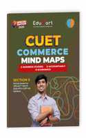 Educart CUET UG Entrance Exam Books 2025 Commerce Mind Maps â€“ Business Studies, Economics and Accountancy