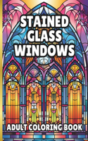 Stained Glass Window Coloring Book