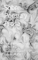 Sobre Poesía y Prosa