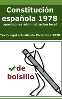 Constitución Española de 1978 de bolsillo
