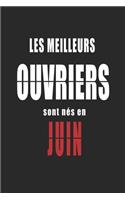 Les Meilleurs Ouvriers sont nés en Juin carnet de notes