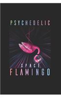Psychodelic Space Flamingo Psychonaut