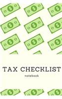 Tax Checklist Log